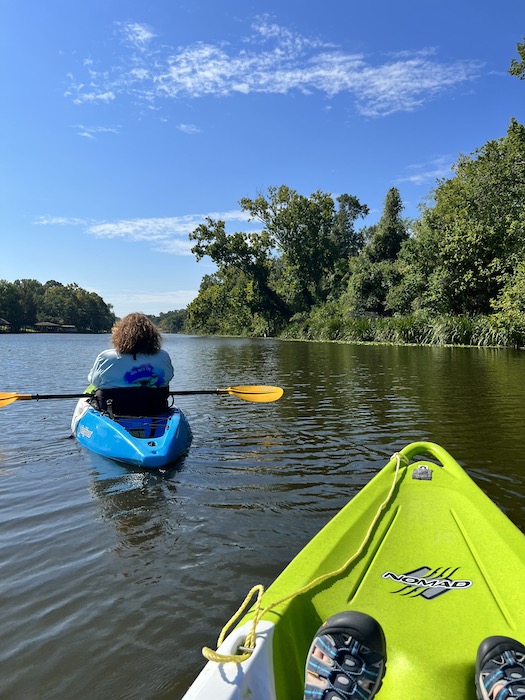 Kayak the Cane River