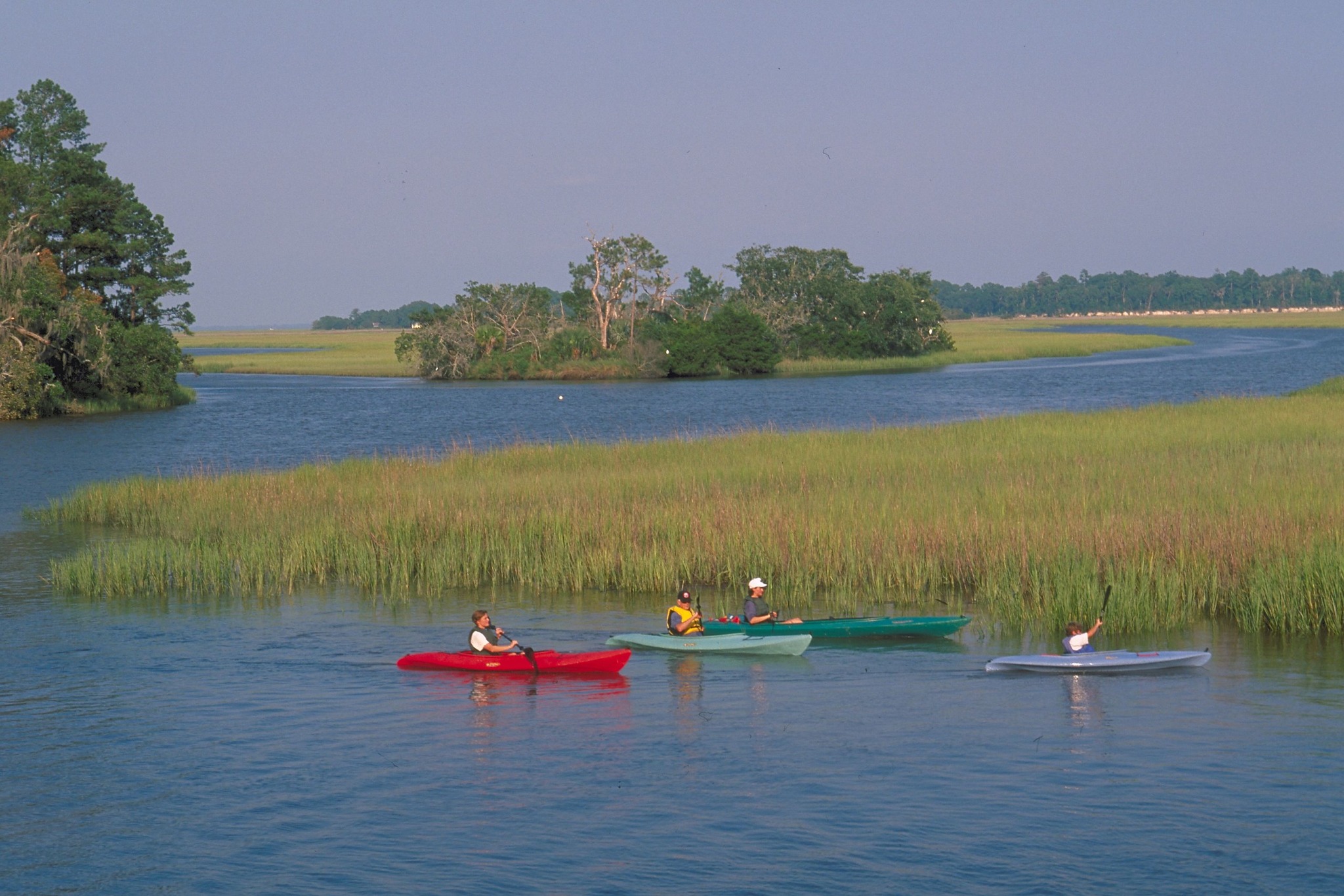 Kayaking in Kingsland Georgia (c) Visit Kingsland Georgia