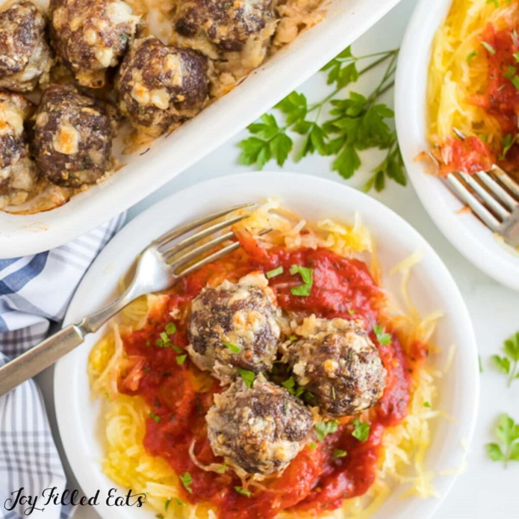 Keto Meatballs With Sausage amp Ground Beef Low Carb GlutenFree recipe.