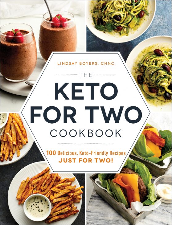 Keto for Two Cookbook cover