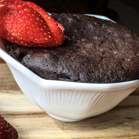 Easy Keto Chocolate Mug Cake