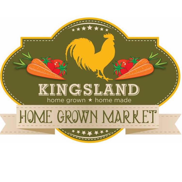 Kingsland Home Grown Market logo.