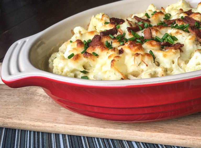 Loaded Cauliflower Au Gratin Recipe