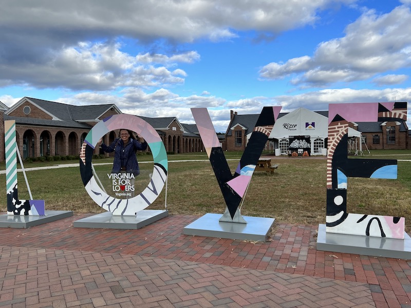 Love Sign at Workhouse Arts Center