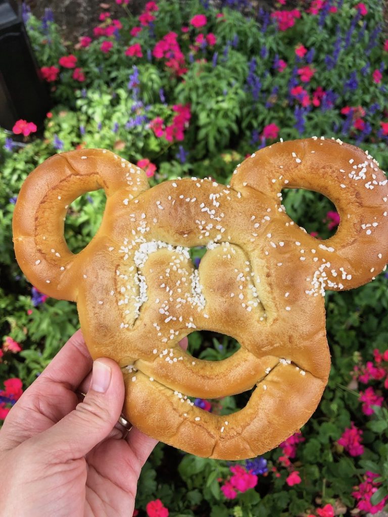 Mickey Mouse Pretzel at Epcot