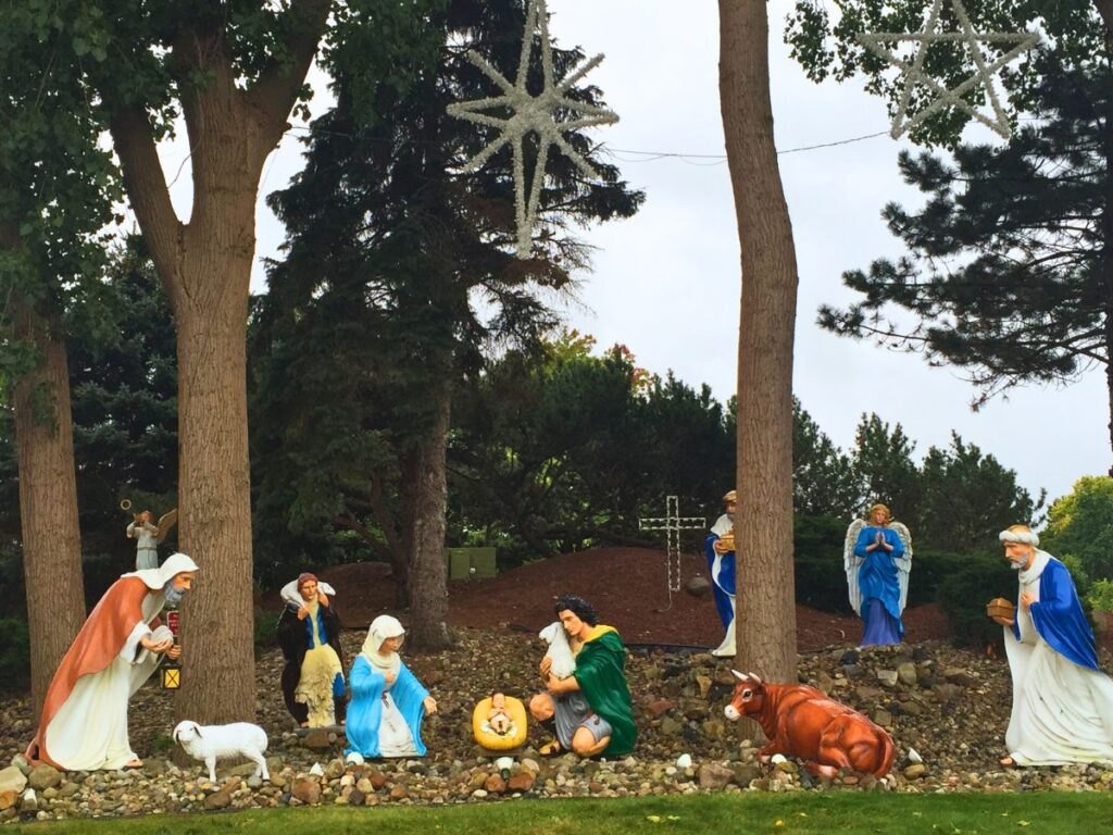Nativity Scene at Frankenmuth