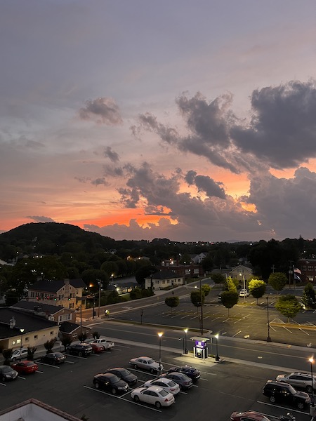 views from the perch at the bolling wilson hotel