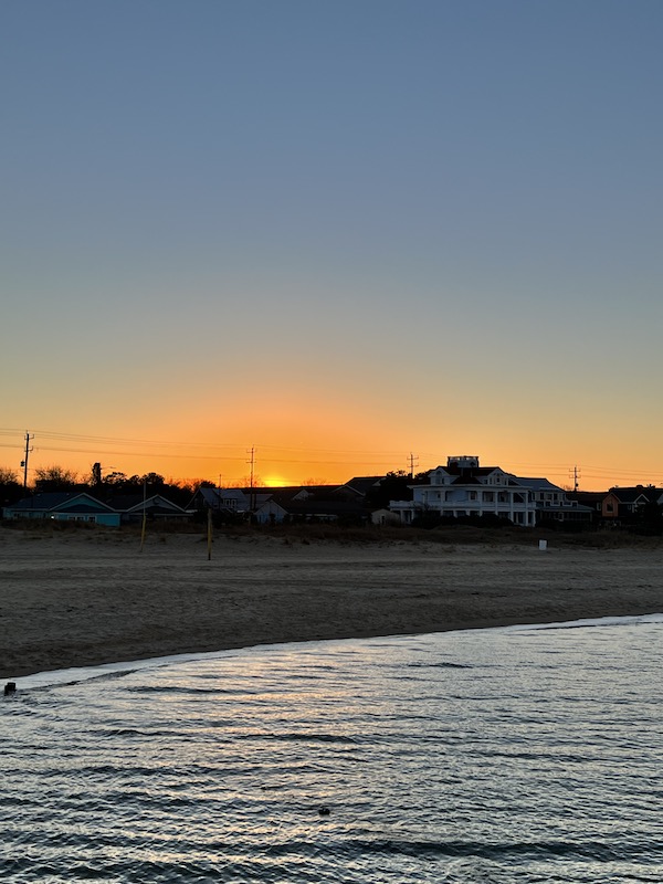 Ocean View Fishing Pier Norfolk Sunset