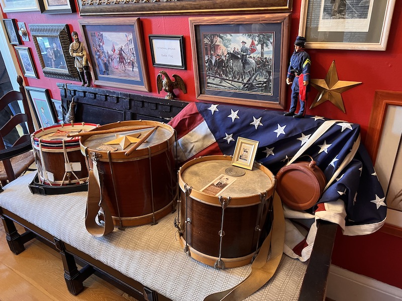 Octagon Mansion drums