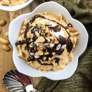 Chocolate Peanut Butter Mousse Parfaits