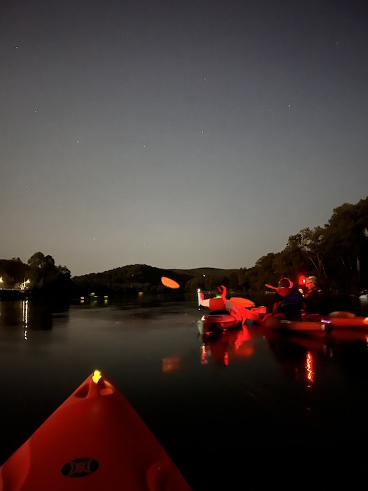 Paddle the Chemung River Under A Full Moon 5