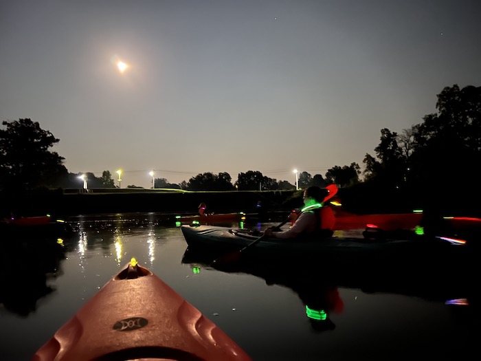 Paddle the Chemung River Under A Full Moon 5