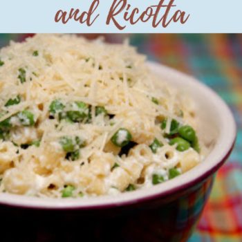 Pasta with Peas and Ricotta
