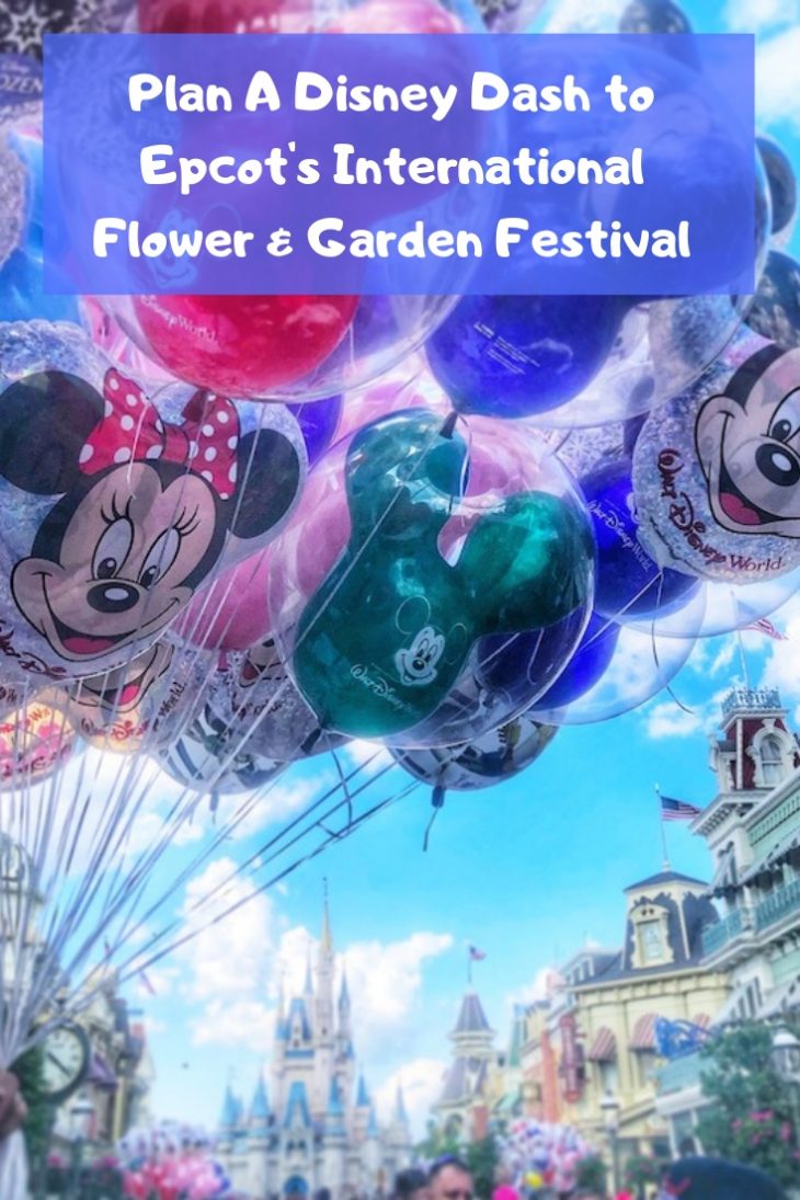 Plan A Disney Dash to Epcot's International Flower & Garden Festival