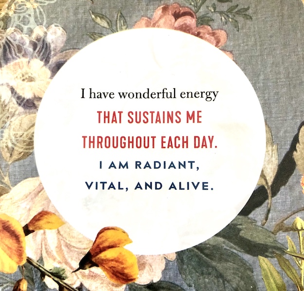 Positive Affirmation Card Front