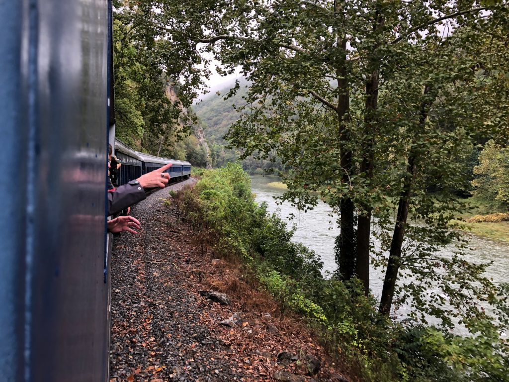 All Aboard the Potomac Eagle Scenic Train