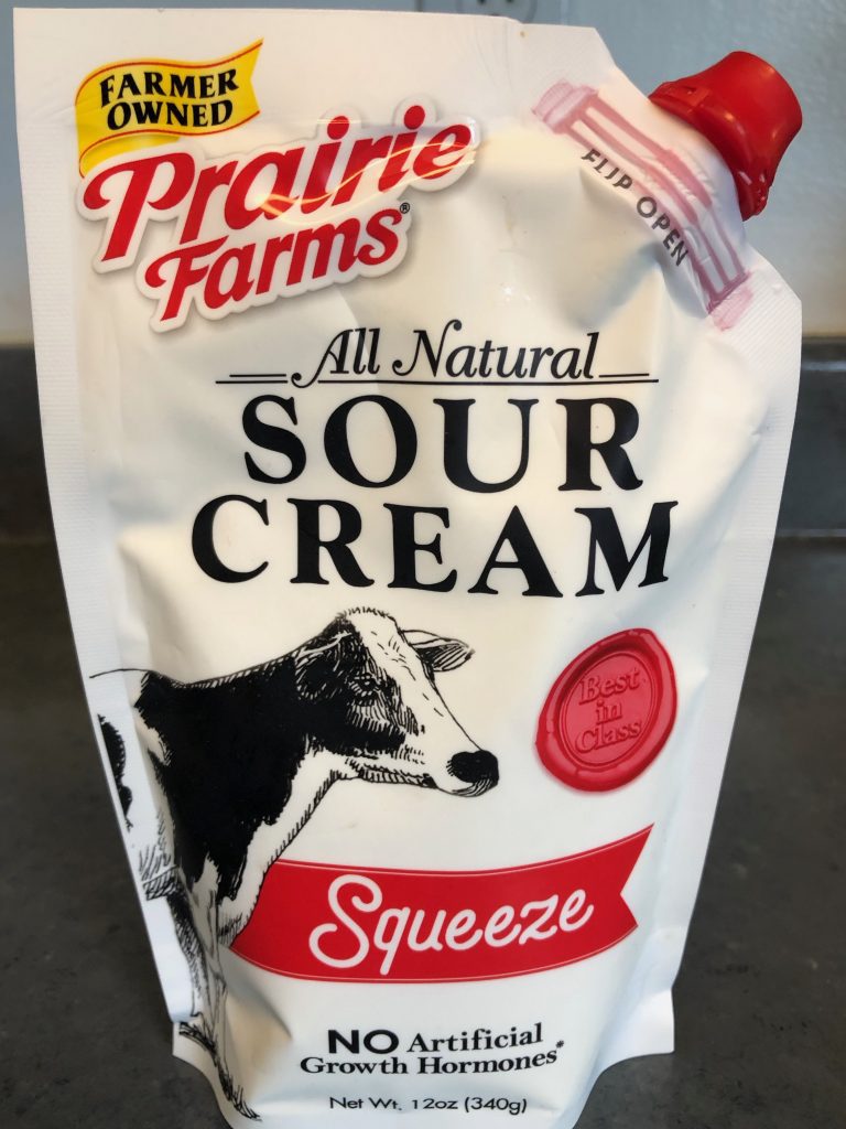 Prairie Farms Squeeze Sour Cream Pouch 