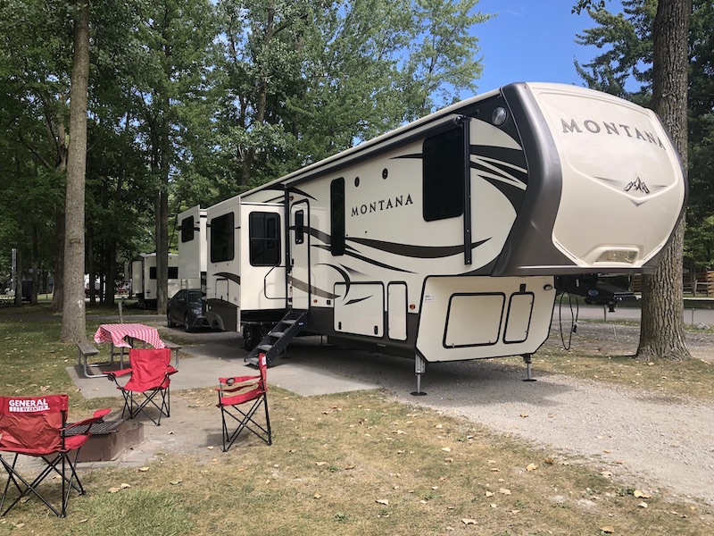 RVshare camper set up and delivery
