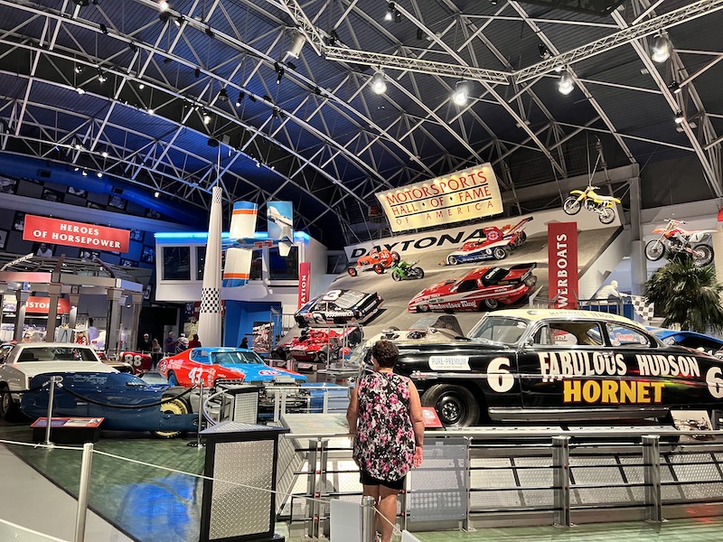 Inside the Racing Museum Daytona International Speedway
