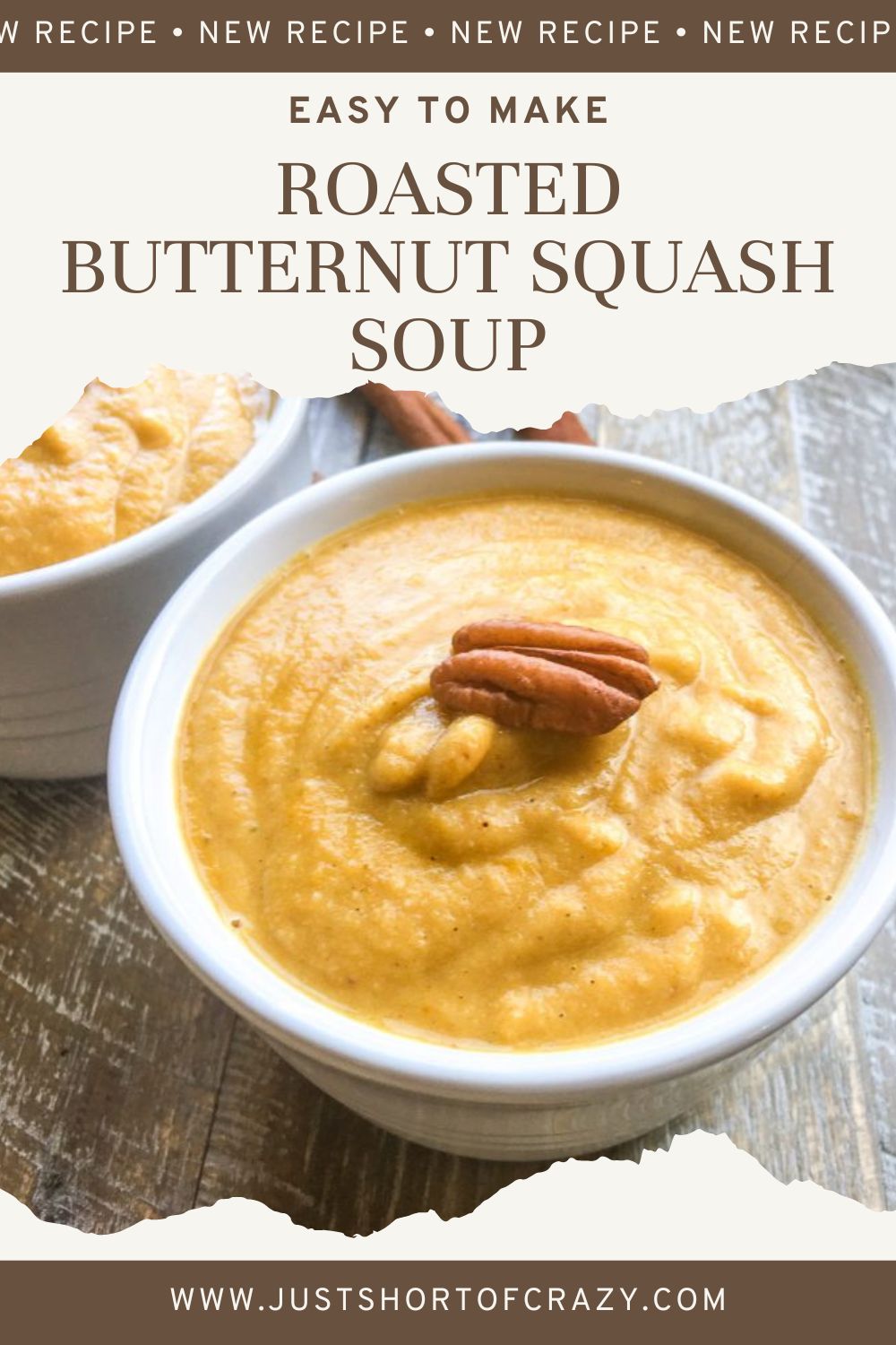 Roasted Butternut Squash Soup Recipe