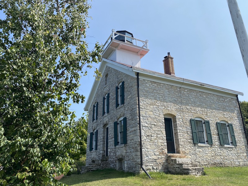 RockIslandLighthouse BillWolff_Ridges in Door County WI by Cheré Coen