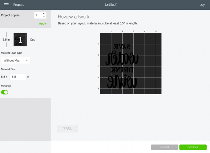 Cricut Design Space