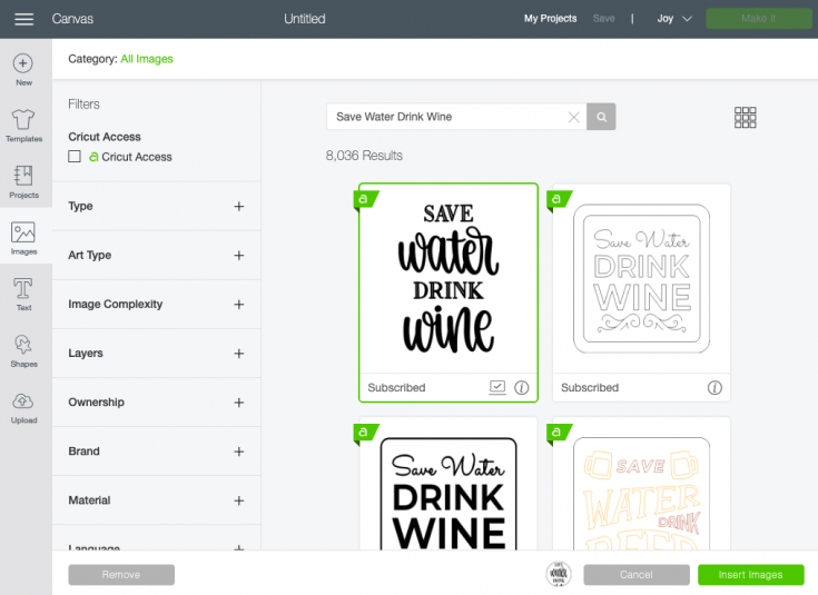 Cricut Design Space