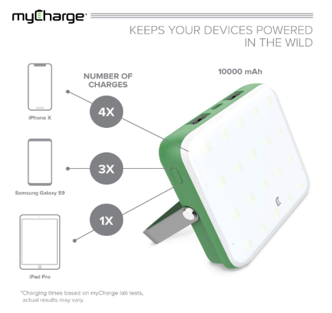 myCharge Camping powerbank