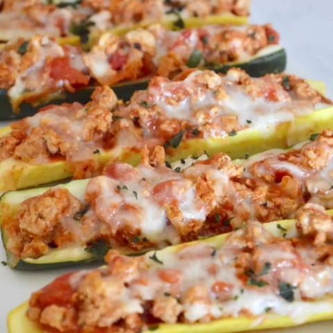 stuffed zucchini boats