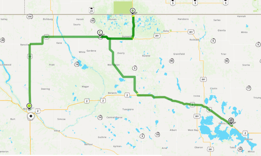 Road Trip in North Dakota