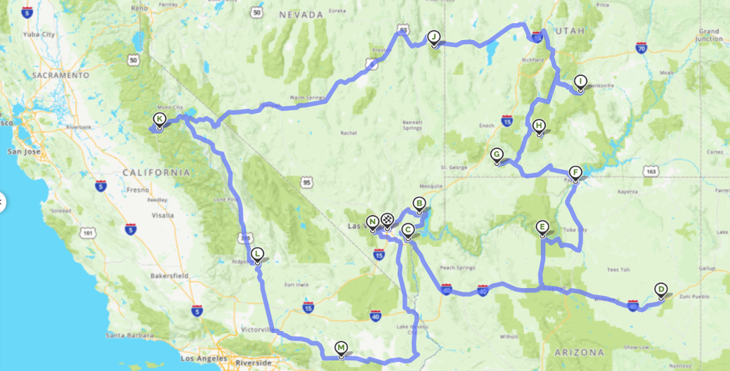 Itinerary Ideas for a 2 Week Road Trip in the USA