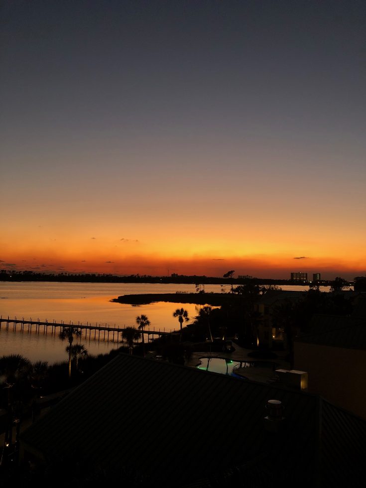 sheraton pcb sunset