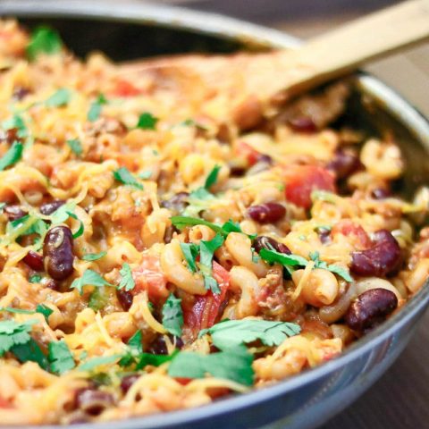 Skillet-Turkey-Chili-Mac-3