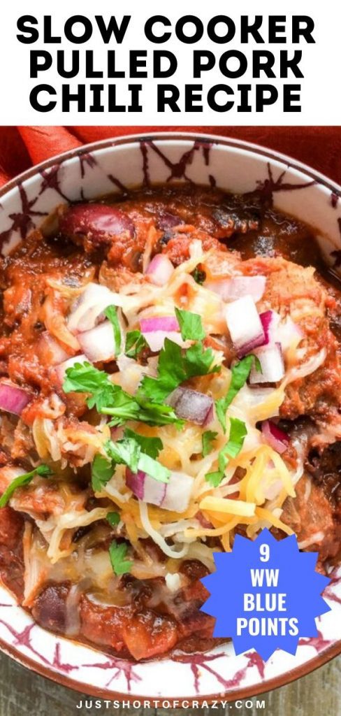 Slow Cooker Pulled Pork Chili Recipe