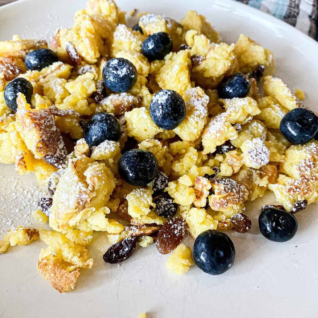 Sourdough Kaiserschmarrn Recipe Austrian Shredded Pancake.