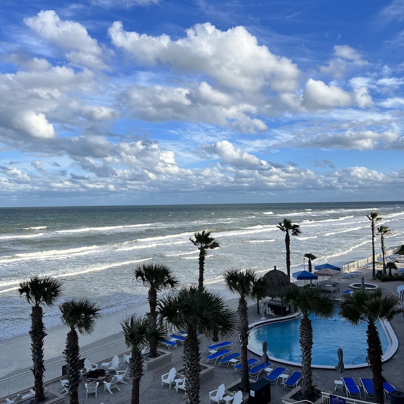 The Shores Resort and Spa ocean pool view