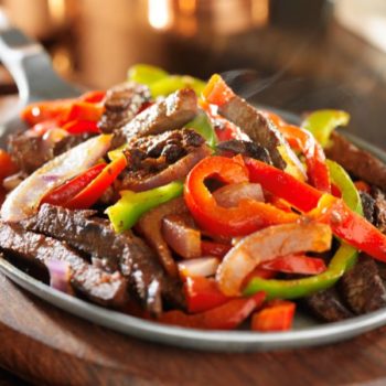 Steak Pan Sheet Fajitas