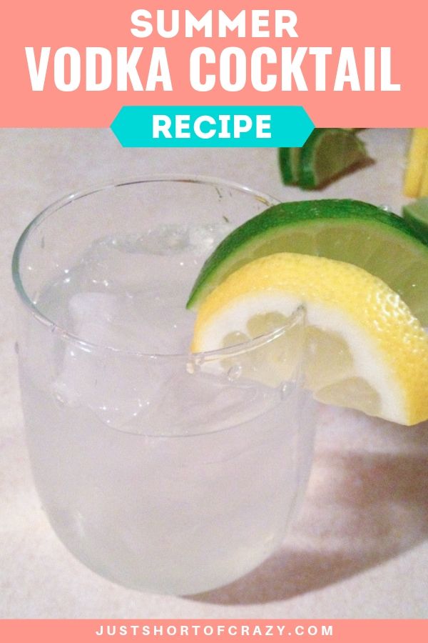 Summer vodka cocktail recipe