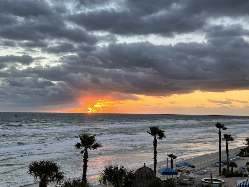 Sunrise over Daytona Beach