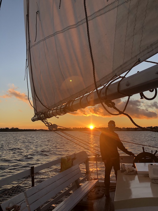 Wooden Schooner Lily