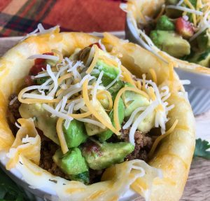 Delicious Keto Taco Bowls with Avocado Salsa Recipe
