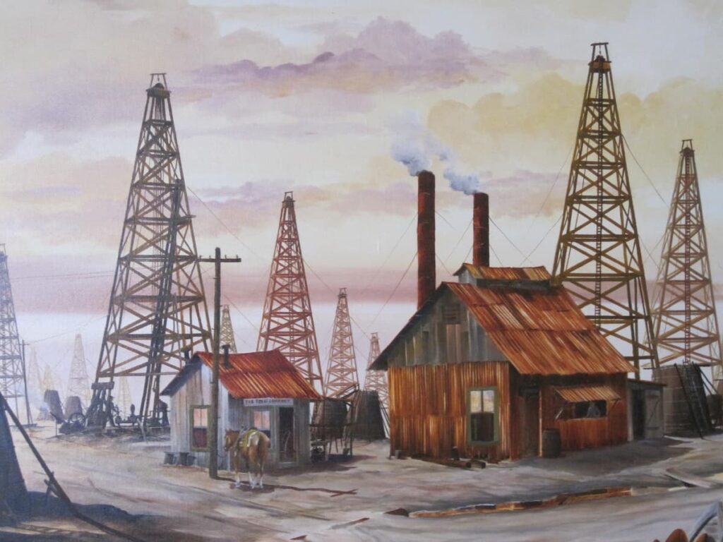 Texas Energy Museum artwork.