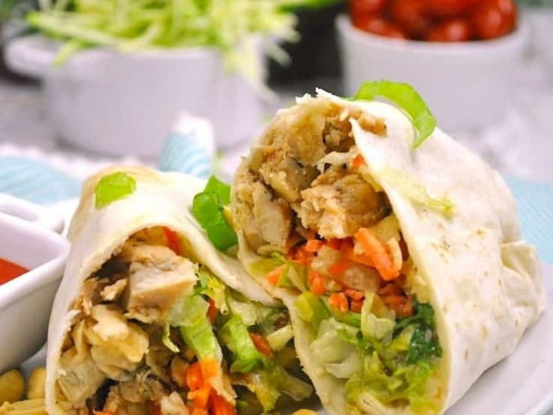 Thai Chicken Wrap