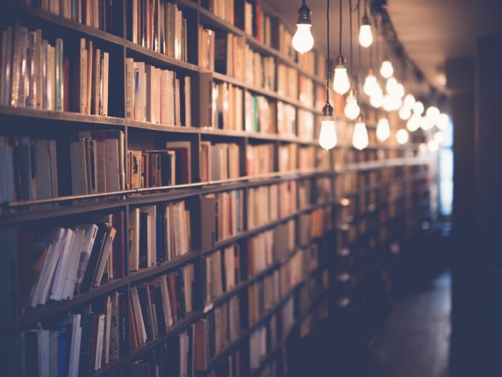 Photo of the inside of a Bookstore.