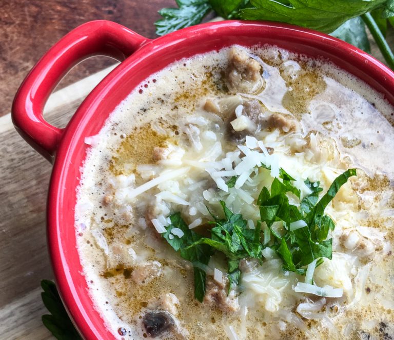 creamy turkey mushroom soup