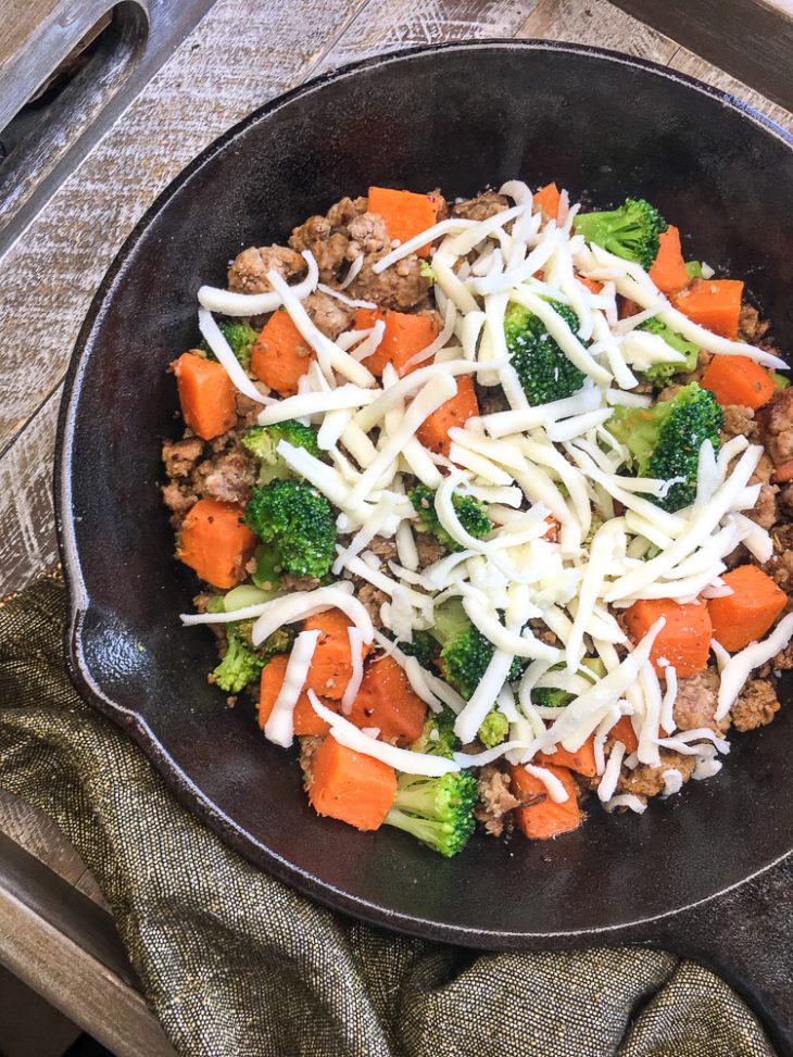 Turkey Sweet Potato Skillet