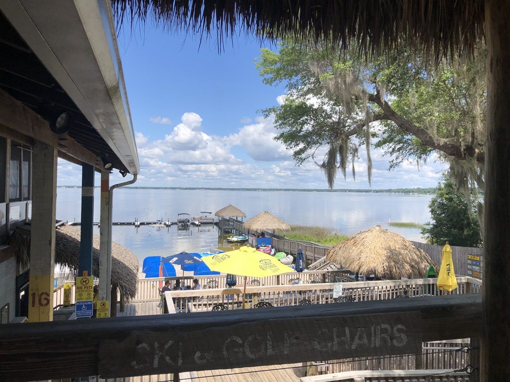 Eaton’s Beach on Lake Weir