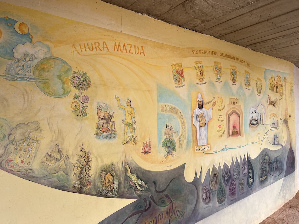 Uhuburg Castle Mural