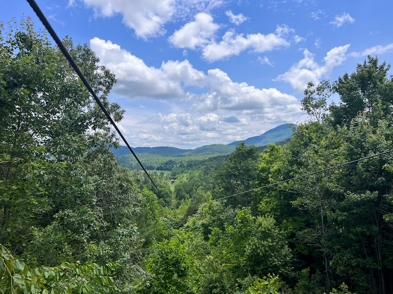 Nacoochee Adventures The Intimidator Zip Line