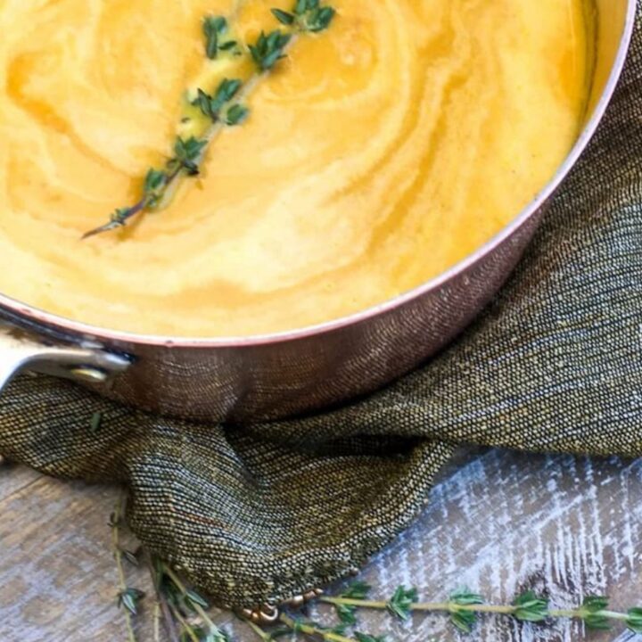 Creamy Ginger Carrot Soup